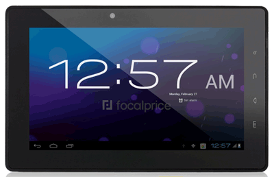 Focalprice: 24% OFF On $52.49 OEM A7 7'' Android 4.0.3 TCC8923 1.0GHz 4GB