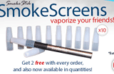 Smoke Stik: Smoke Screens: Get 2 Free Every Order