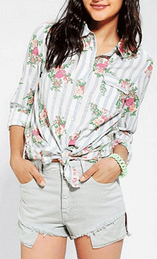 Urban Outfitters: $30 Off BDG Classic Printed Oxford Button-Down Shirt