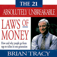 Brian Tracy: 12% Off The 21 Absolutely Unbreakable Laws Of Money MP3