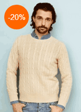 Soft Goat: Men's Cable Knit Wear From $196