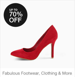 6PM: 70% Off Fabulous Footwear, Clothing And More + Free Shipping