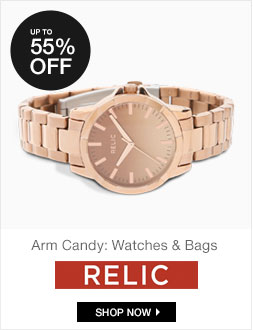 6PM: 55% Off Relic Watches & Bags
