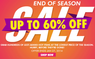 Milanoo: ENDSOF SEASON SALE 60%off
