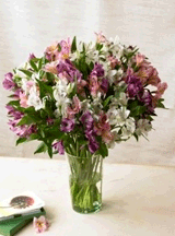 Organic Bouquet: 20% Off Springtime Lilies