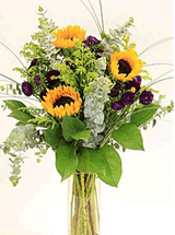 Organic Bouquet: Mixed Flowers