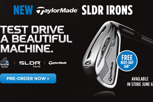 Golfsmith: New TaylorMade SLDR Irons!