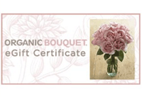 Organic Bouquet: Gift Certificate From $25
