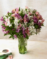 Organic Bouquet: 40% Off Alstromeria Peruvian Lilies