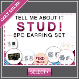 Emitations: 6PC Earring Set