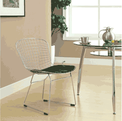 PolyandBark: 23% Off Bertoia Style Wire Dining Chair