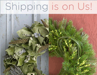 Organic Bouquet: Wreath Sale Free Shipping