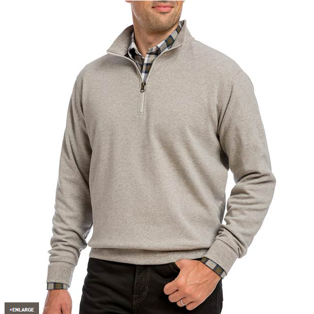 Allen Edmonds: 35% Off Interlock Quarter Zip Sweater