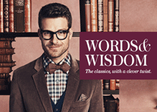 Johnston & Murphy: Shop For Words & Wisdom