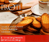 Nashua Nutrition: 25% Off Proti-Thin Parisian Toast - Plain (6 Packets/Box)