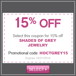 Emitations: 15% Off Shades Of Grey Jewelry
