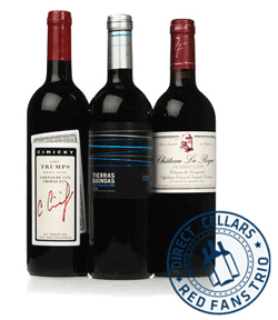 Direct Cellars: Join Red Fans Trio Club