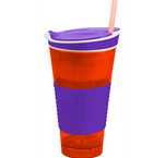 BoardwalkBuy: 57% Off Snackeezer All-In-One Snack & Drink Cup With Lid - Assorted Colors