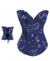 FancyLadies: 40% OFF Romantic Blue Butterfly Corset