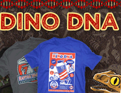TeeFury: Dino Dna Collection For $17