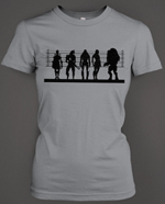 Arcane Store: Mass Effect Suspects Girls Fit Gaming T Shirt For £19.99