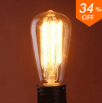 Banggood Edison Bulbs: 34% Off  + Free Shipping