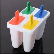 Banggood Popsicle Molds: 4Pcs DIY Ice Cream Popsicle Mold Block Lolly Tray For $3.69