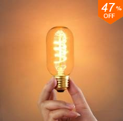 Banggood Edison Bulbs: 47% Off  + Free Shipping