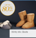 Gilt: 80% Off Wintery Mix Boots