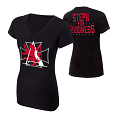 WWE Shop: Stephanie McMahon "Steph For Business" Women's V-Neck Authentic T-Shirt