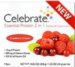 Nashua Nutrition: Celebrate Essential Protein 2 In 1 Bar - Crazzberry Crunch For $15.75