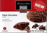 Nashua Nutrition: 24% Off ProtiDiet Cookies - Triple Chocolate (7/Box)