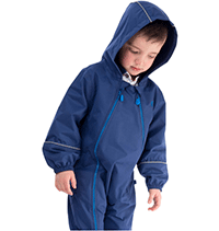 Lighthouse Clothing: Kid's Puddlesuit Waterproof Rainsuit For $24.95