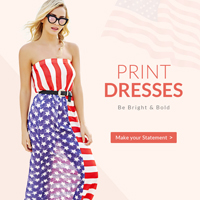 Rose Gal: Print Dresses From $9.99 + Free Shipping