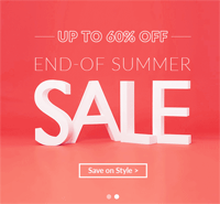 Rose Gal: 60% Off End-Of Summer Sale