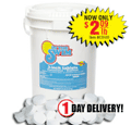 In The Swim: 3-Inch Chlorine Tablets For $2.09