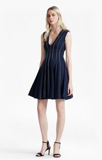 French Connection(US): MODERN KANTHA STABSTITCH JERSEY DRESS For $228