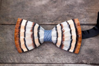 Brackish BowTies: Blue Chuka Tie Only $195