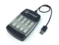 Sunjack: Only $19.95 On USB AA/AAA Battery Charger