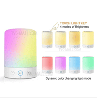 TVC-MALL: L7 Bluetooth Speaker Dimmable Colorful LED Night Light Just For $ 16.19