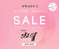 Rose Gal: Womens History Month：From 38% Off