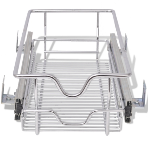 LovDock: Extra 5% Off Pull-Out Wire Baskets 2 Pcs Silver 300 Mm