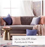 Gilt: 75% Off Glam Furniture