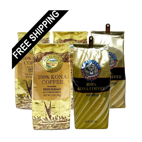 Hawaii Coffee Company: Freeshipping：Kona Coffee Club