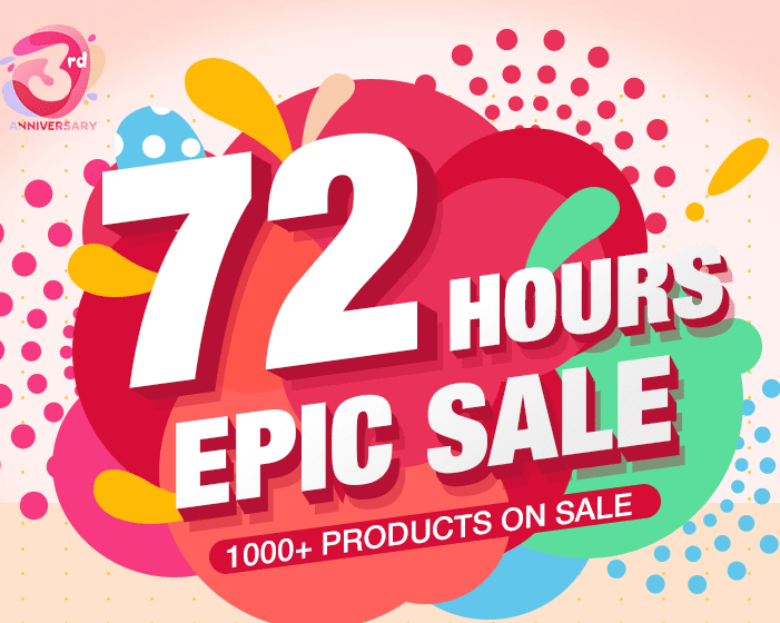 Newchic US: 72 Hours Epic Sale For 3rd Anniversary