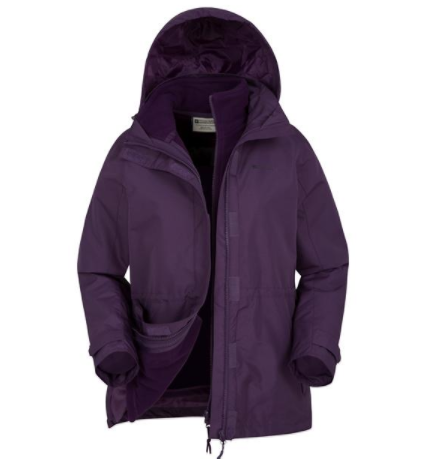 Mountain Warehouse: 50% Off Fell Womens 3 In 1 Water-Resistant Jacket