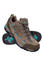 Mountain Warehouse: 63% Off Crest Womens Waterproof IsoGrip Shoes (Brown)
