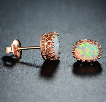Mobstub: 87% Off - 18K Rose Gold Earrings