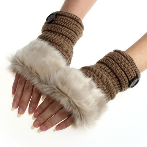 BoardwalkBuy: 80% Off Fashion Winter Knitted Soft Warm Women Gloves