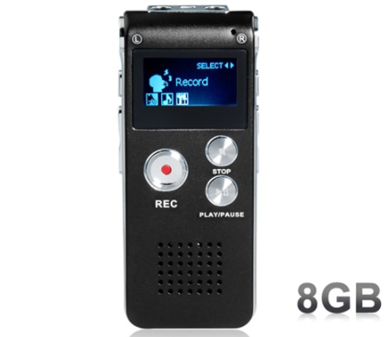 Focalprice: Lowest Price - 8GB MP3 Digital Voice Recorder & Free Shipping